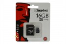 Kingston 16Gb MicroSD with SD Adapter