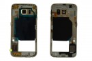 Samsung Galaxy S6 G920F  Housing Middle Frame Chassis Mid Bezel Gold