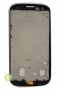 Samsung Galaxy S3 i9300 Lcd Frame / Chassis Silver with home button flex