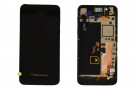Blackberry Z10 Complete lcd and digitzer with frame, chassis and parts in Black - 001 4G version